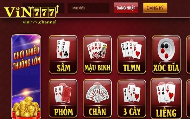 Hướng dẫn cách đăng ký tài khoản Vin777 để chơi Sâm